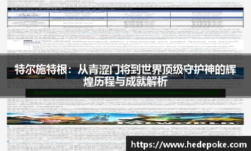 特尔施特根：从青涩门将到世界顶级守护神的辉煌历程与成就解析